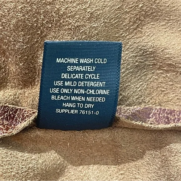 WORTHINGTON SIZE M Brown Suede Women's Jacket - Picture 7 of 9